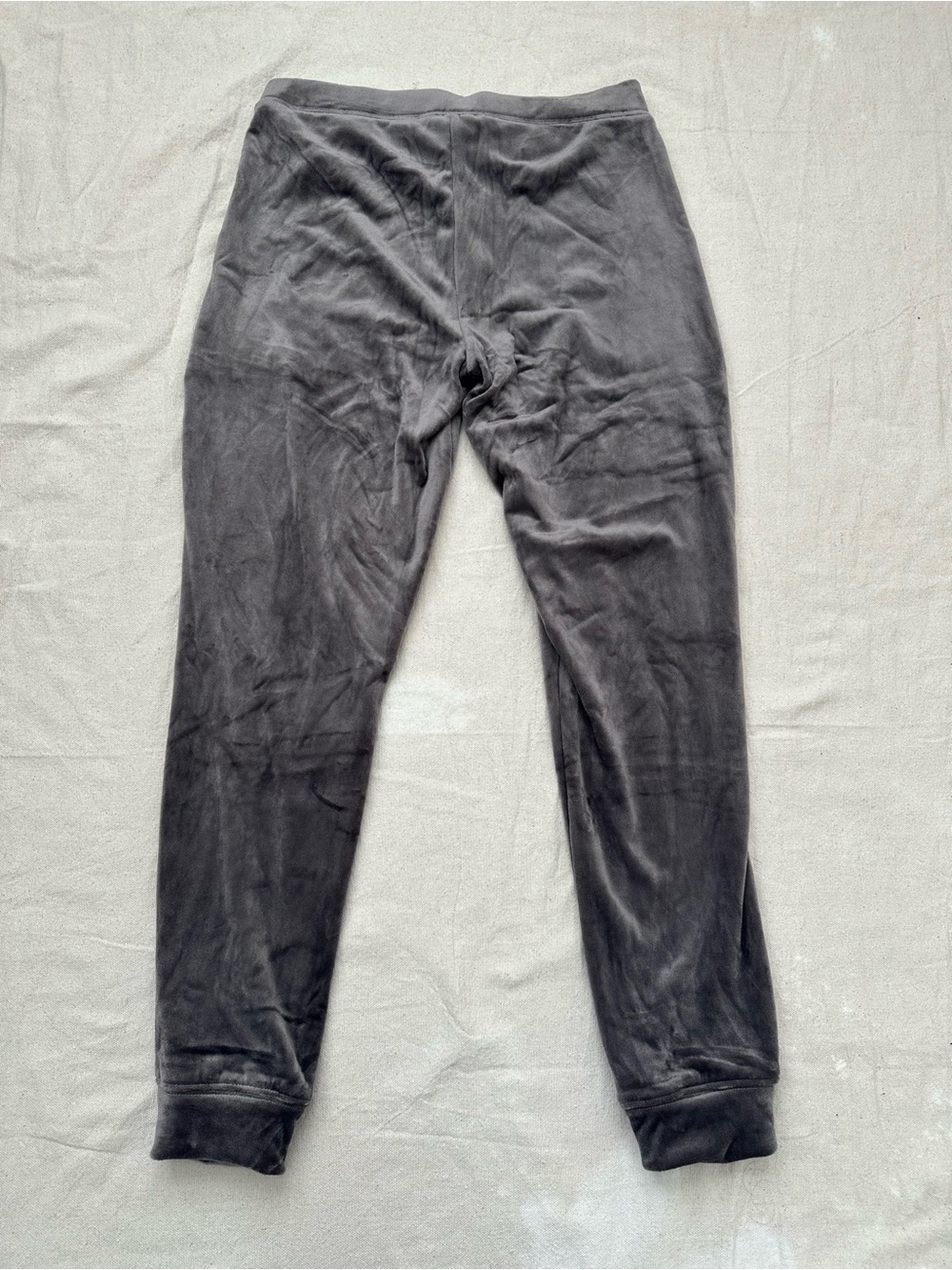 House Of Harlow 1960 Womens Small Gray Velour Joggers Lounge Casual Sweatpants - Picture 7 of 7